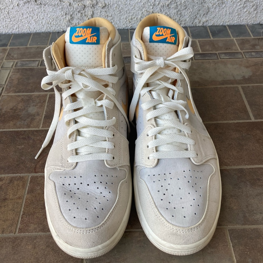 Nike | Air Jordan 1 High Zoom CMFT 2 ‘Light Orewood Brown’ | Size 10.5 - Picture 5 of 9